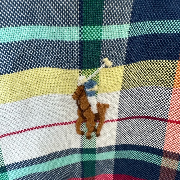 Ralph Lauren XL Classic Fit Men’s Short Sleeved Button Up Shirt- Untucked Fit - Picture 4 of 6